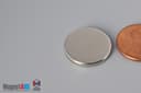 3/4" dia. x 3/32" N40 Neodymium Disc Magnet - photo 3