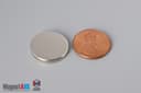 3/4" dia. x 1/10" N40 Neodymium Disc Magnet - photo 1