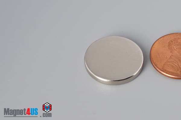3/4" dia. x 1/10" N40 Neodymium Disc Magnet - photo 3