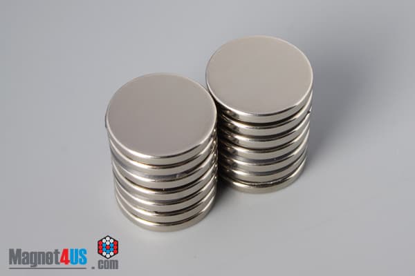 3/4" dia. x 1/10" N40 Neodymium Disc Magnet - photo 4