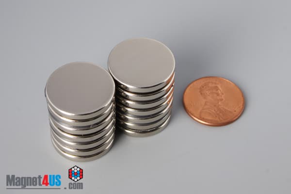 3/4" dia. x 1/10" N40 Neodymium Disc Magnet - photo 5