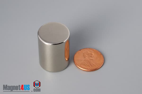 3/4" dia. x 1" N40 Neodymium Cylinder Magnet
