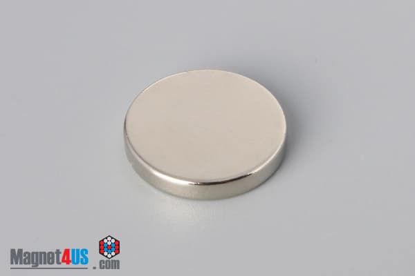 3/4" dia. x 1/8" N40 Neodymium Disc Magnet - photo 2
