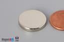 3/4" dia. x 1/8" N40 Neodymium Disc Magnet - photo 3