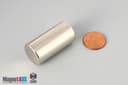 3/4" dia. x 1 1/2" N45 Neodymium Cylinder Magnet - photo 1