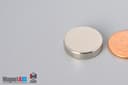 3/4" dia. x 3/16" N40 Neodymium Disc Magnet - photo 3
