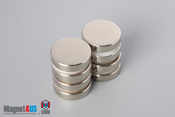 3/4" dia. x 3/16" N40 Neodymium Disc Magnet - photo 4