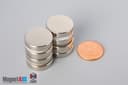 3/4" dia. x 3/16" N40 Neodymium Disc Magnet - photo 5