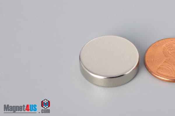 3/4" dia. x 2/10" N40 Neodymium Disc Magnet - photo 3