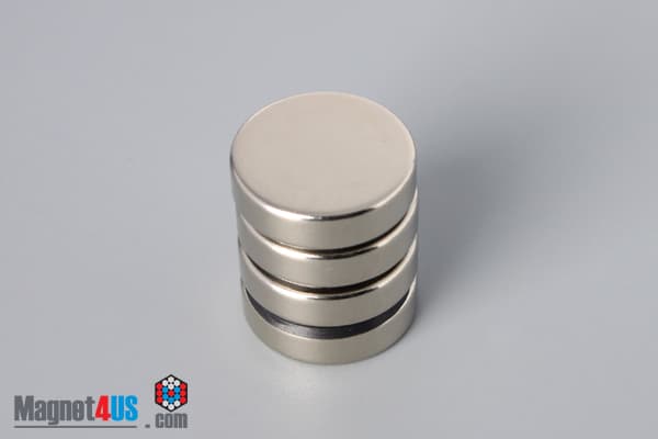 3/4" dia. x 2/10" N40 Neodymium Disc Magnet - photo 4
