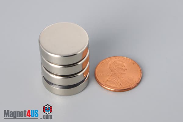 3/4" dia. x 2/10" N40 Neodymium Disc Magnet - photo 5