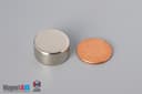 3/4" dia. x 3/8" N40 Neodymium Disc Magnet - photo 1