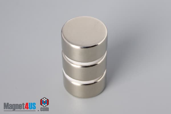 3/4" dia. x 3/8" N40 Neodymium Disc Magnet - photo 5