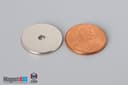 3/4" od x 1/8" id x 1/16" N45 Neodymium Ring Magnet - photo 1
