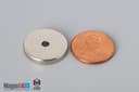 3/4" od x 1/8" id x 1/8" N42 Neodymium Ring Magnet - photo 1