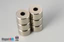 3/4" od x 1/4" id x 1/2" N45 Neodymium Ring Magnet - photo 5