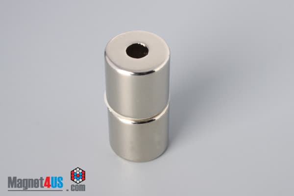 3/4" od x 1/4" id x 3/4" N52 Neodymium Ring Magnet - photo 4