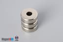 3/4" od x 1/4" id x 1/4" N45 Neodymium Ring Magnet - photo 4