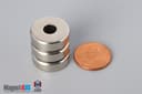 3/4" od x 1/4" id x 1/4" N45 Neodymium Ring Magnet - photo 5