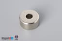 3/4" od x 1/4" id x 3/8" N45 Neodymium Ring Magnet - photo 2
