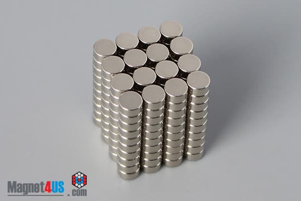 1/10" dia. x 1/16" N52 Neodymium Disc Magnet - photo 4