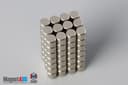 1/10" dia. x 1/10" N45 Neodymium Cylinder Magnet - photo 4