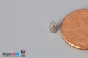 1/10" dia. x 2/10" N45 Neodymium Cylinder Magnet - photo 3
