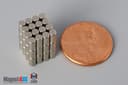 1/10" dia. x 2/10" N45 Neodymium Cylinder Magnet - photo 5