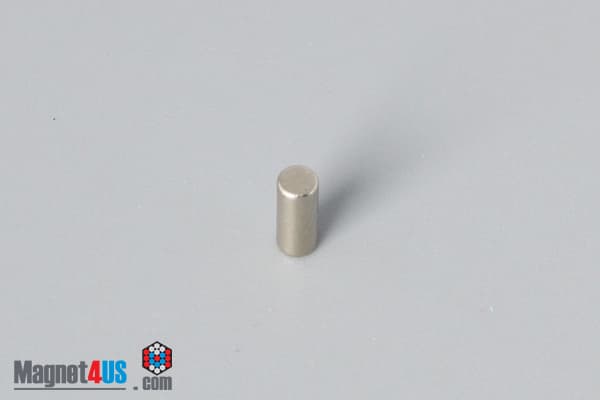 1/10" dia. x 1/4" N45 Neodymium Cylinder Magnet - photo 2