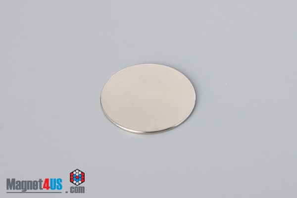 13/16" dia. x 1/32" N45 Neodymium Disc Magnet - photo 2