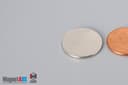 13/16" dia. x 1/16" N45 Neodymium Disc Magnet - photo 3