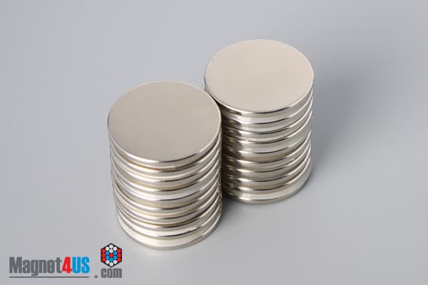 13/16" dia. x 1/16" N45 Neodymium Disc Magnet - photo 4