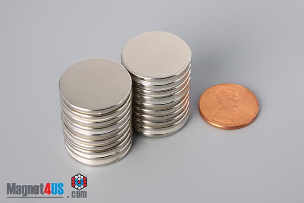 13/16" dia. x 1/16" N45 Neodymium Disc Magnet - photo 5