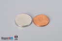 13/16" dia. x 3/32" N45 Neodymium Disc Magnet - photo 1