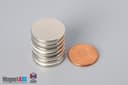 13/16" dia. x 3/32" N45 Neodymium Disc Magnet - photo 5
