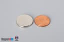 13/16" dia. x 1/10" N45 Neodymium Disc Magnet - photo 1