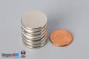 13/16" dia. x 1/10" N45 Neodymium Disc Magnet - photo 5