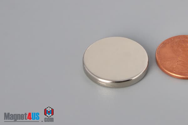 13/16" dia. x 1/8" N45 Neodymium Disc Magnet - photo 3