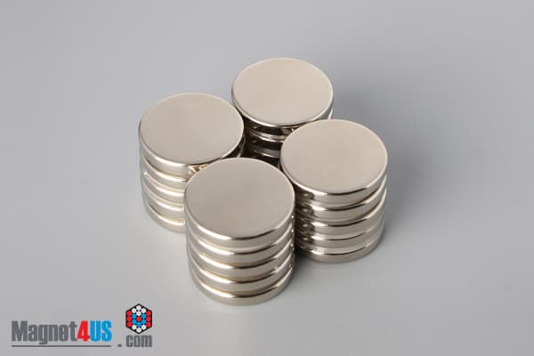13/16" dia. x 1/8" N45 Neodymium Disc Magnet - photo 4