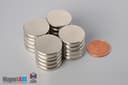 13/16" dia. x 1/8" N45 Neodymium Disc Magnet - photo 5