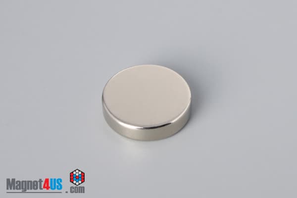 13/16" dia. x 2/10" N45 Neodymium Disc Magnet - photo 2
