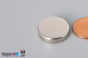 13/16" dia. x 2/10" N45 Neodymium Disc Magnet - photo 3