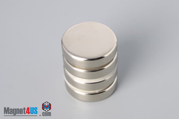 13/16" dia. x 2/10" N45 Neodymium Disc Magnet - photo 4