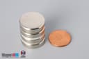 13/16" dia. x 2/10" N45 Neodymium Disc Magnet - photo 5