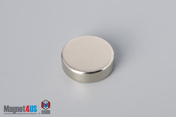 13/16" dia. x 1/4" N45 Neodymium Disc Magnet - photo 2