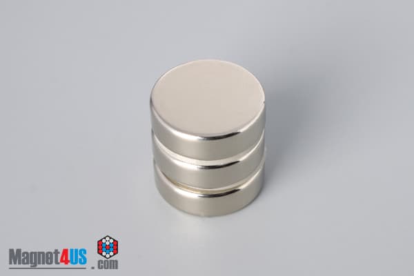 13/16" dia. x 1/4" N45 Neodymium Disc Magnet - photo 4