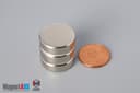 13/16" dia. x 1/4" N45 Neodymium Disc Magnet - photo 5