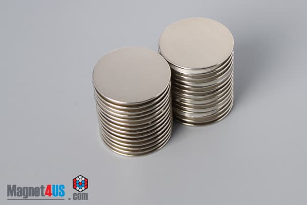 7/8" dia. x 1/32" N40 Neodymium Disc Magnet - photo 4