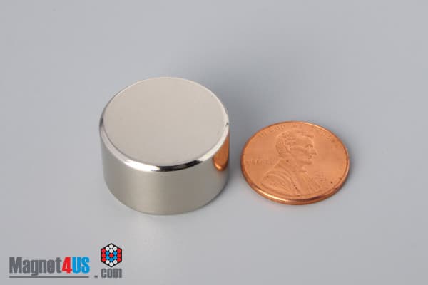 7/8" dia. x 1/2" N40 Neodymium Disc Magnet - photo 1
