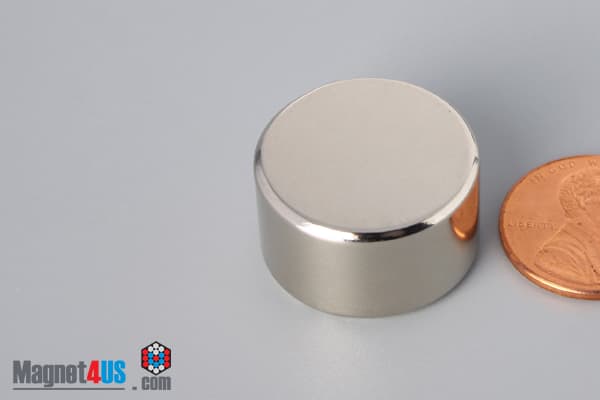 7/8" dia. x 1/2" N40 Neodymium Disc Magnet - photo 3